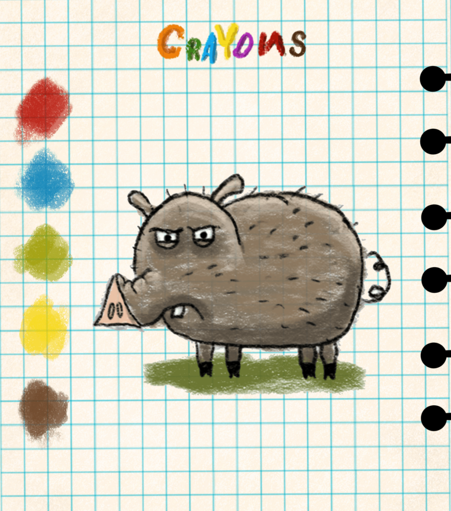 Crayon brushes for procreate